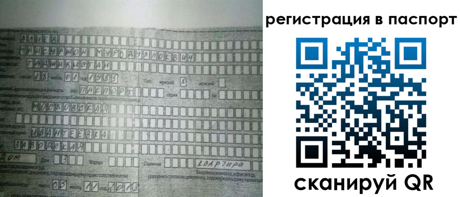 временная регистрация законно в Партизанске